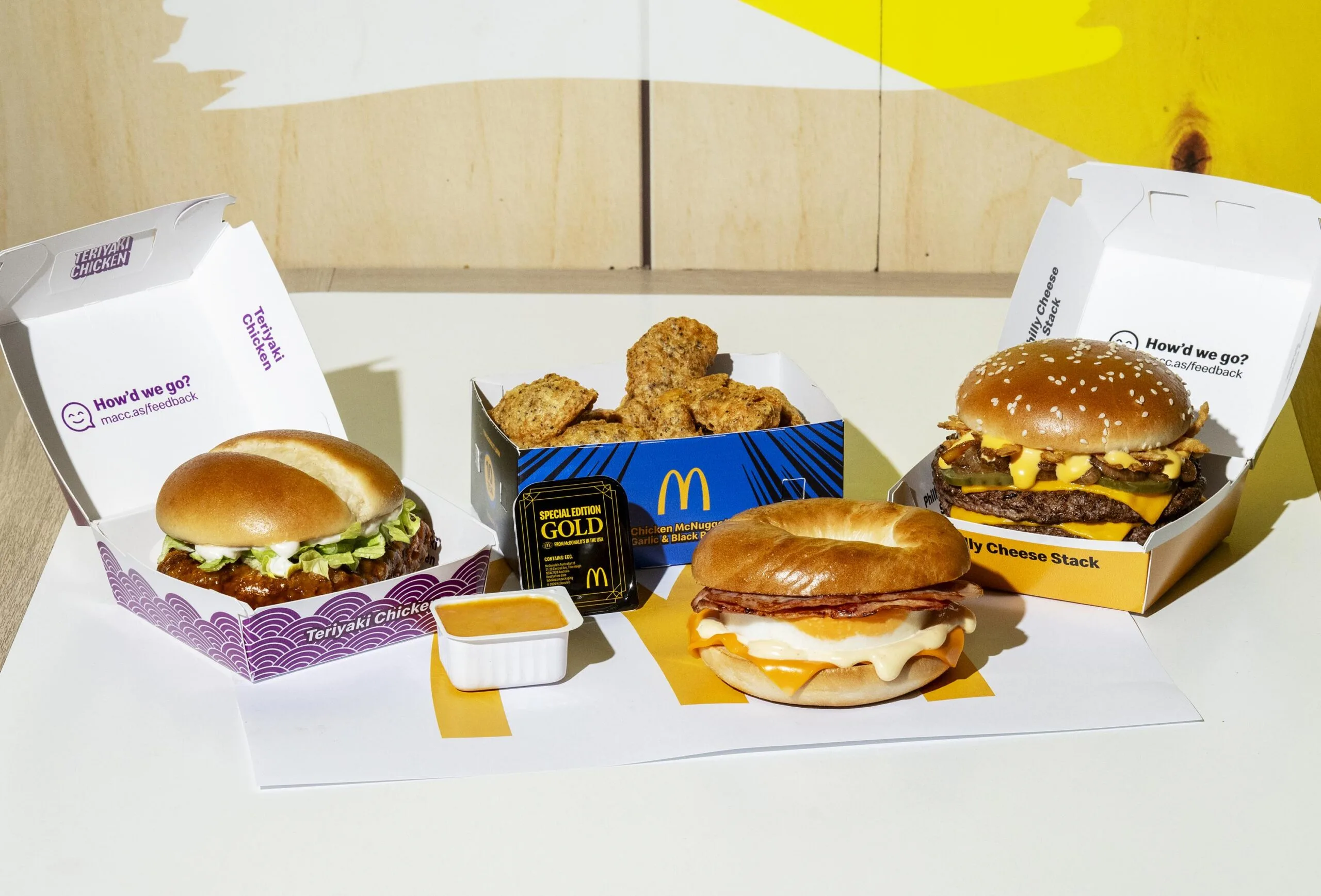 Menu heist Range Australia McDonald's