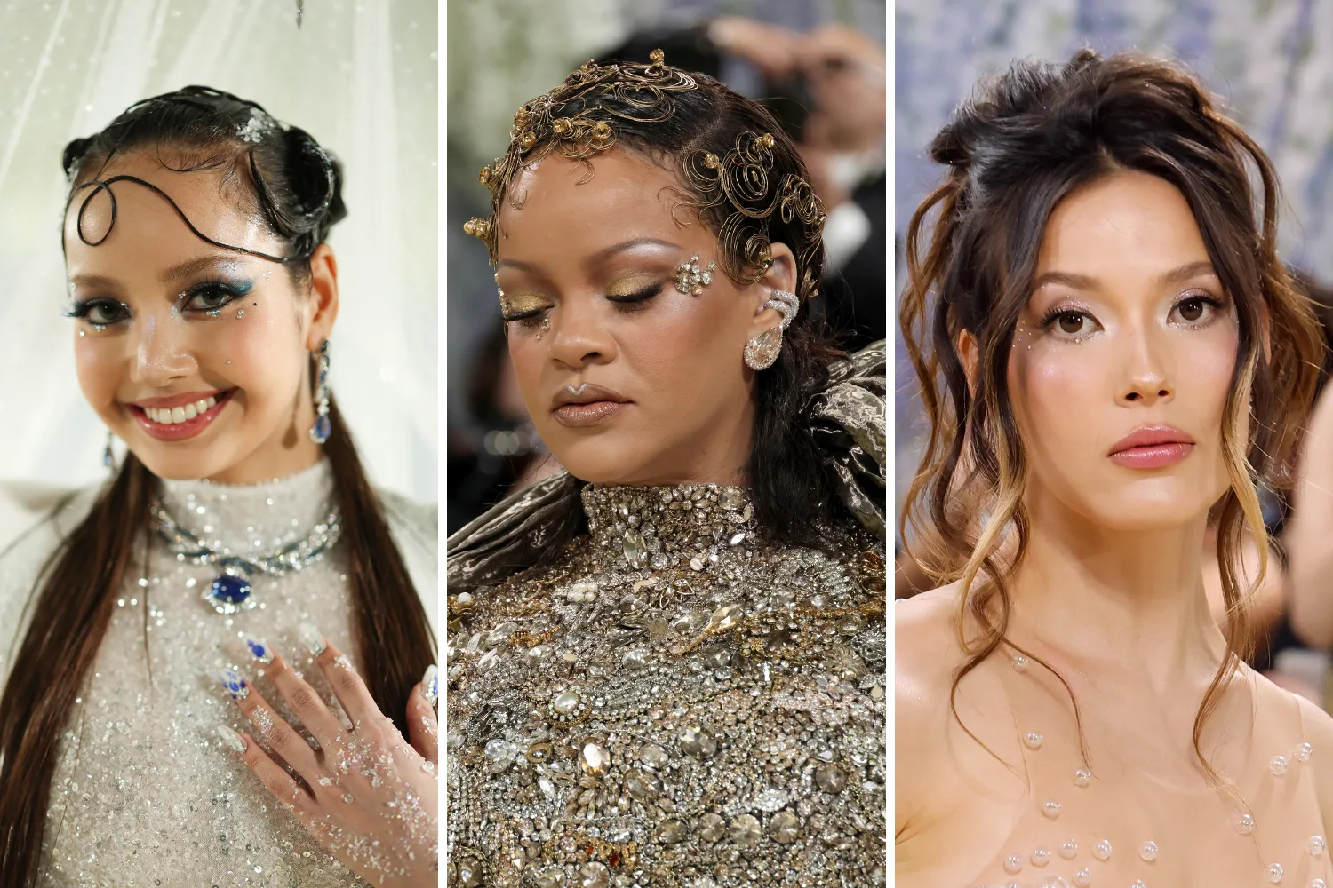 lisa, rihanna and eileen gu at met gala 2026 