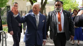 King Charles&rsquo; bearded bodyguard is hanging up his &ldquo;gunbrella&rdquo;