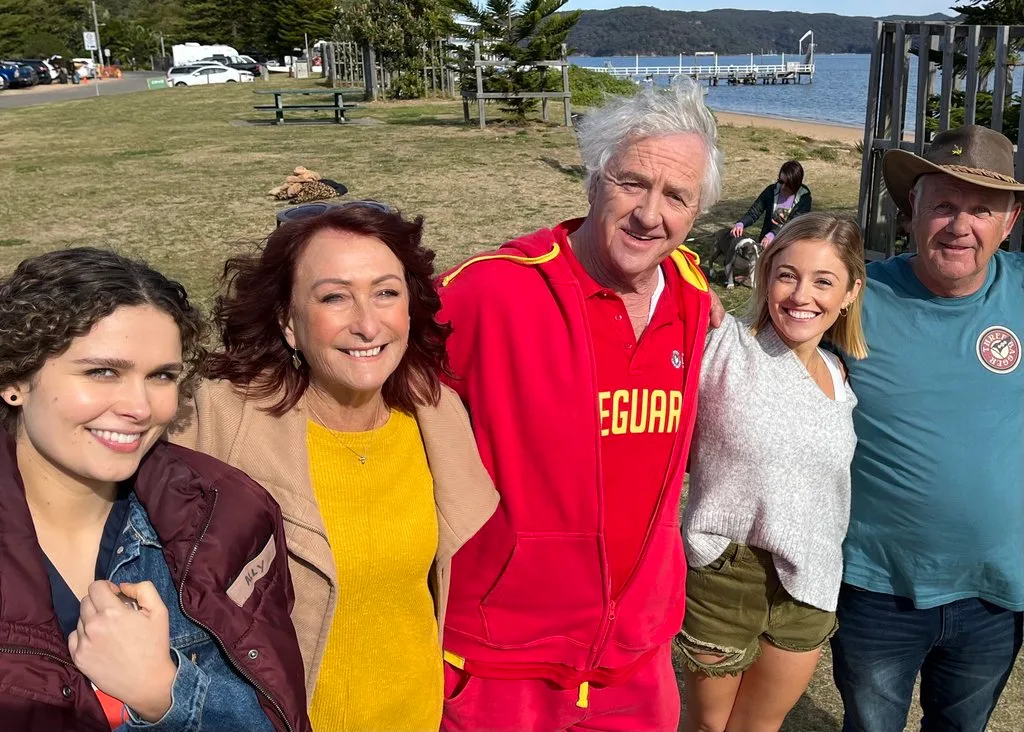 HOME AND AWAY ON SET