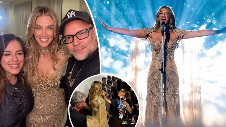 EXCLUSIVE: Eye-watering worth of Delta Goodrem’s Eurovision dress revealed!