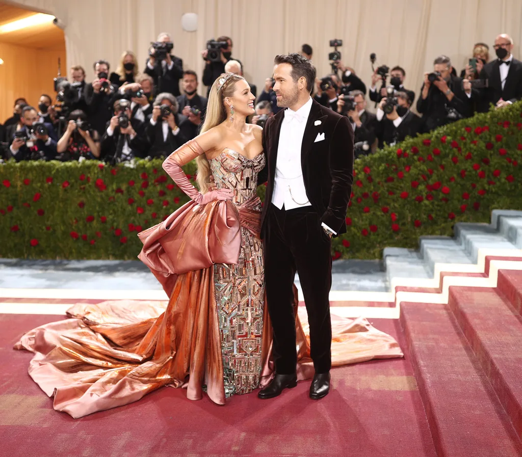 met gala blake lively ryan reynolds 2022
