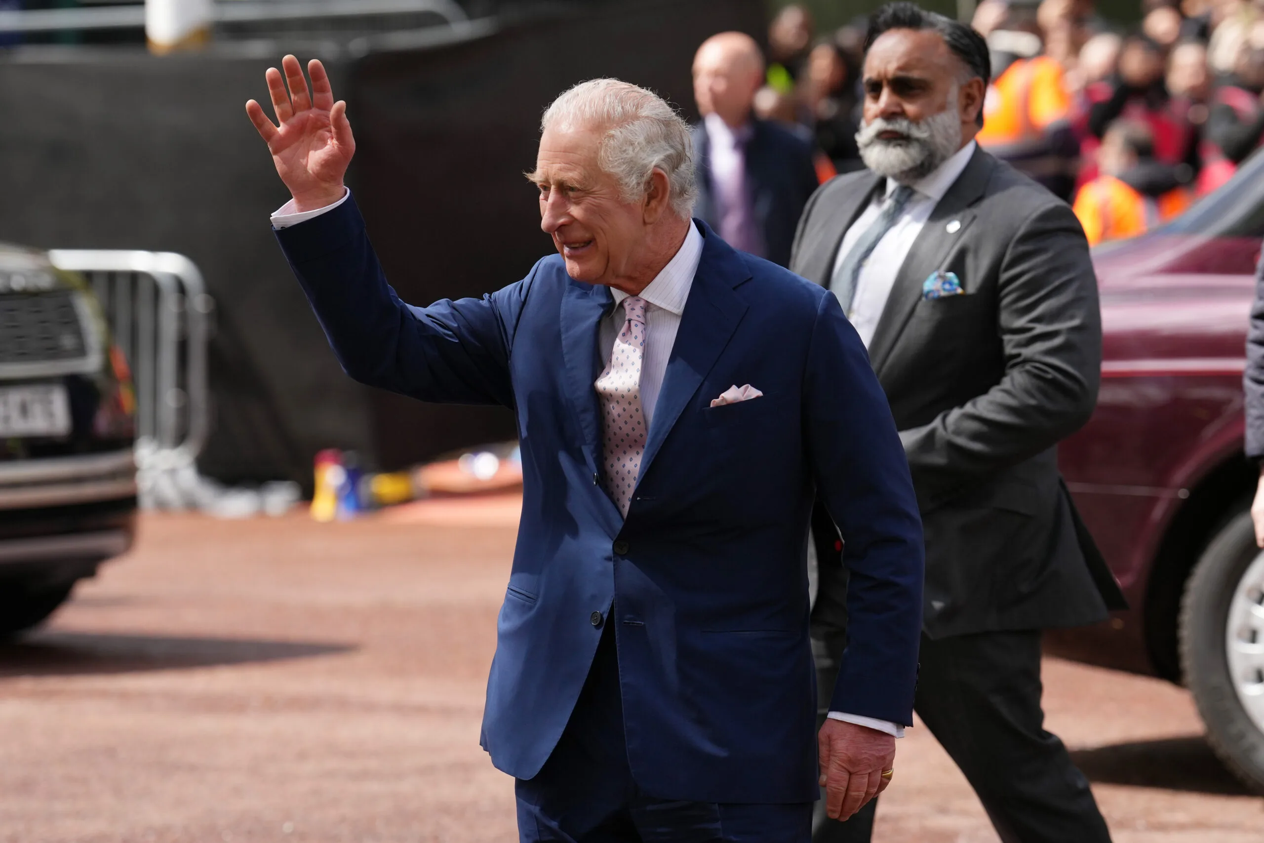 king charles bodyguard