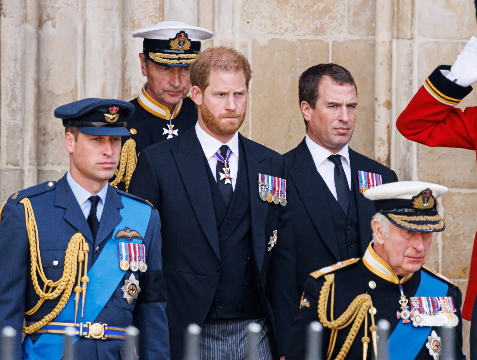 Prince Harry Peter Phillips Prince William 