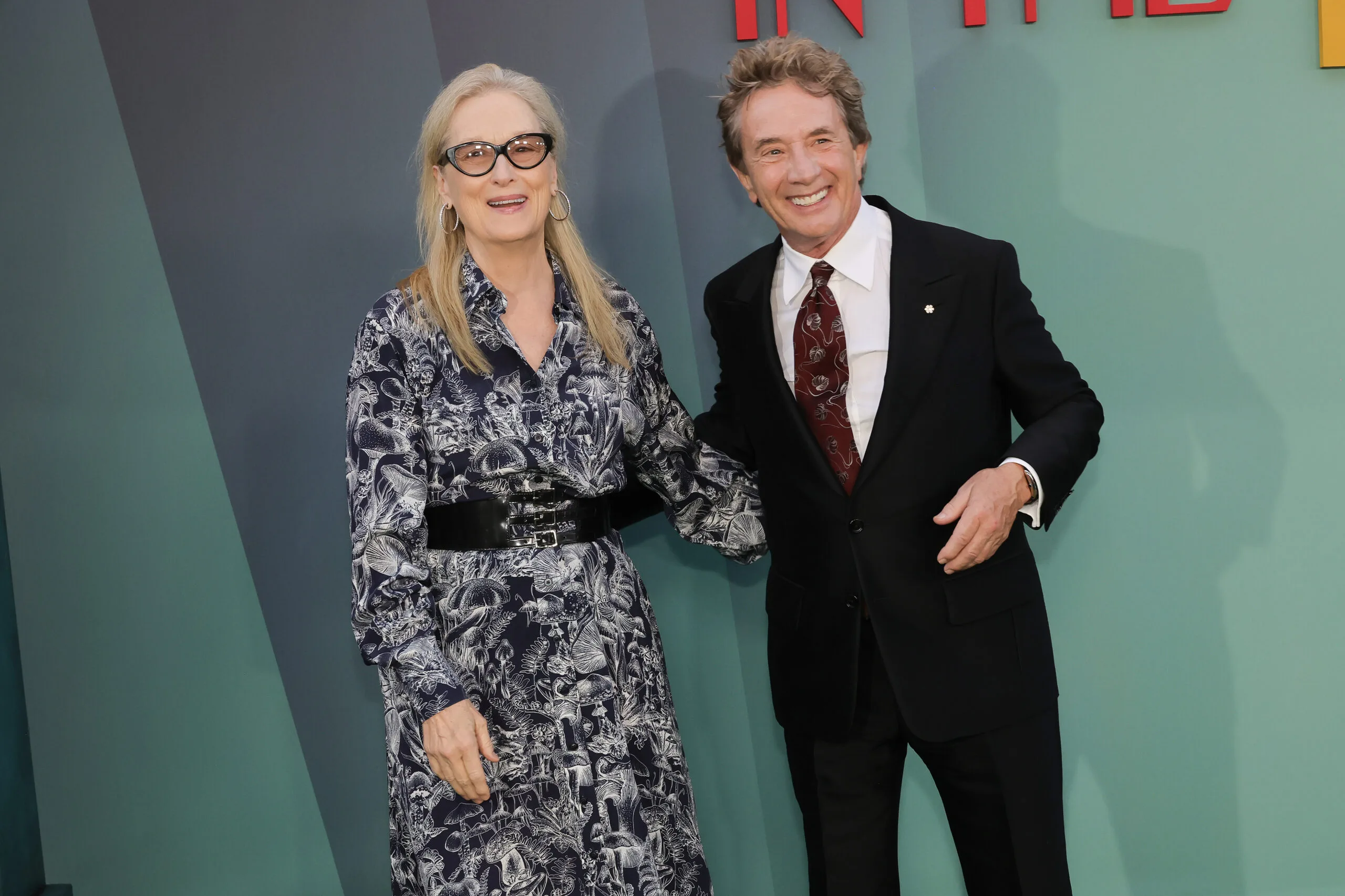 Meryl Streep and Martin Short 
