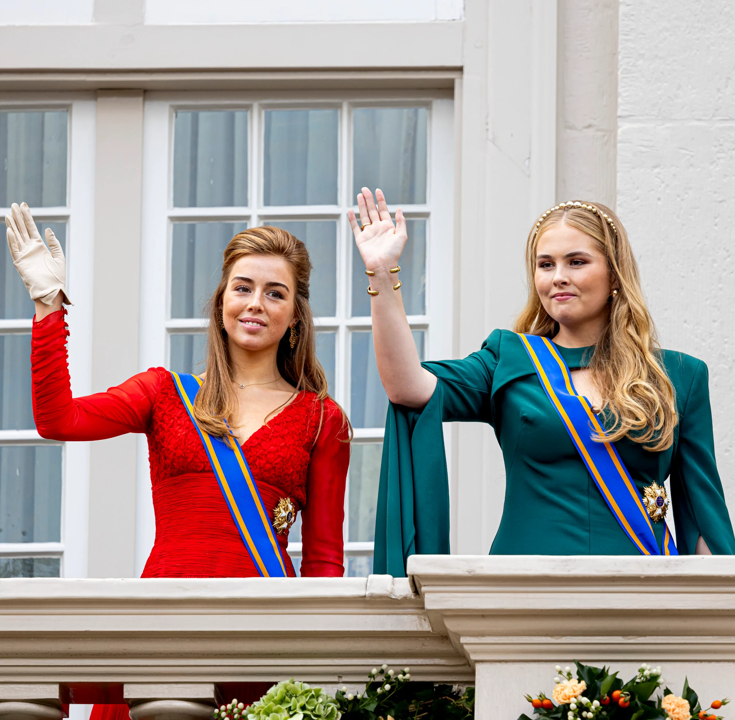 Princess Catharina-Amalia and Princess Alexia