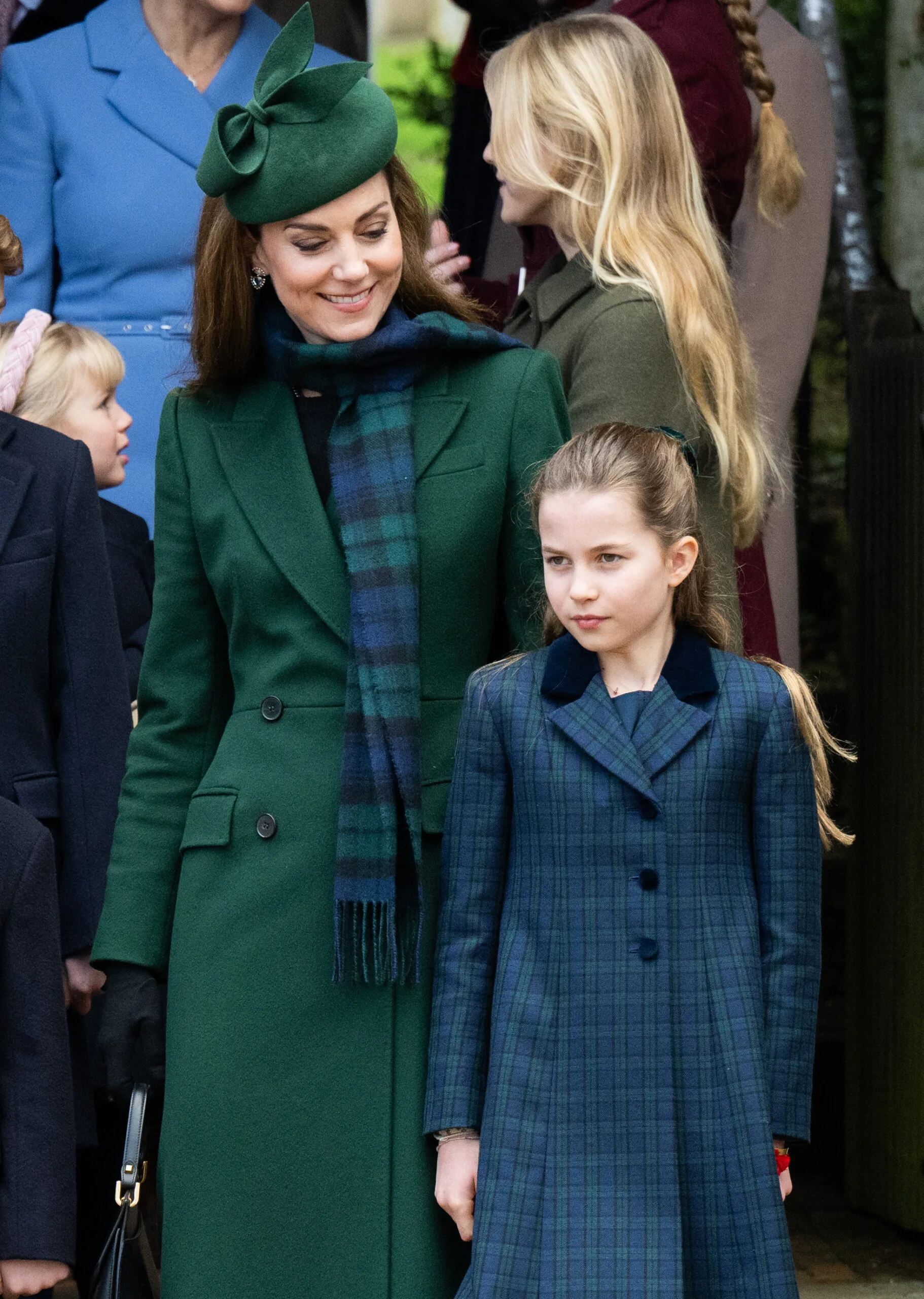 Princess Catherine / Princess Kate and Princess Charlotte Christmas 2024
