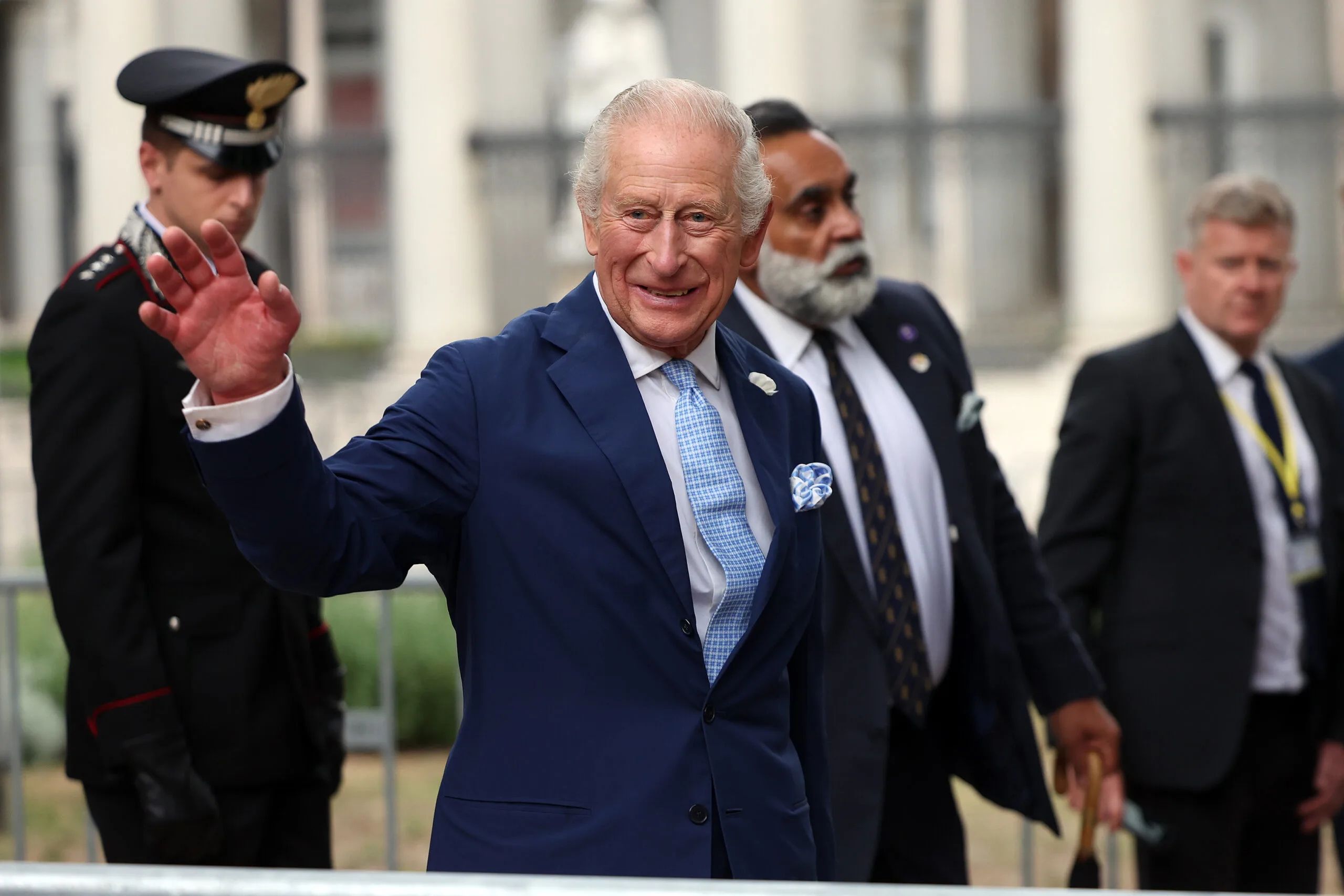 king charles bodyguard
