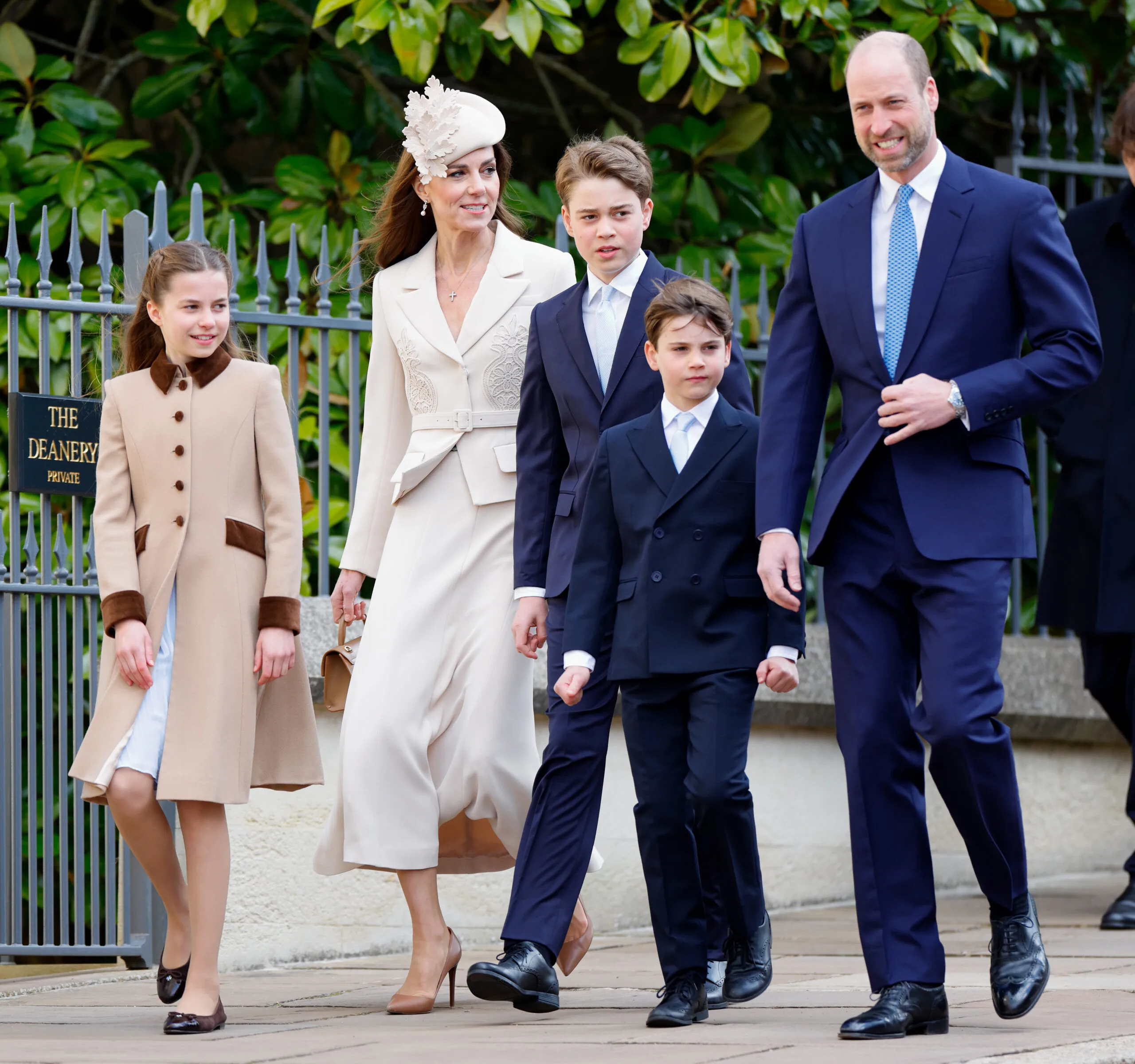 william kate george charlotte louis wales family 