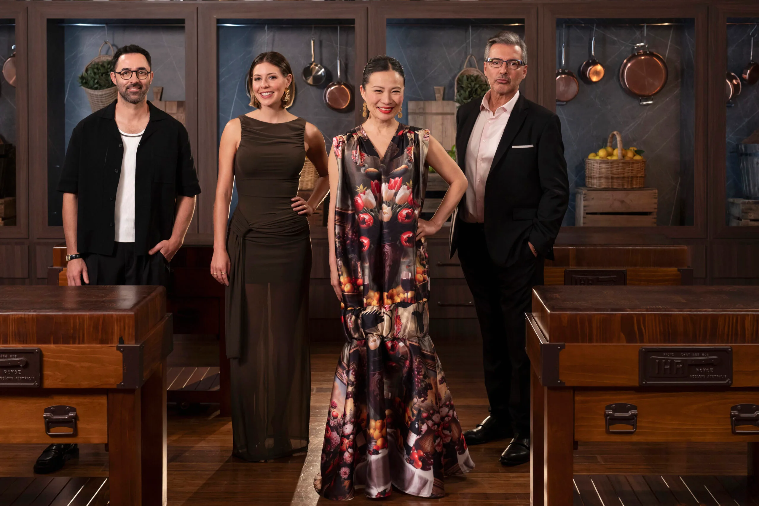Andy Allen, Sofia Levin, Poh Ling Yeow and Jean-Christophe Novelli.