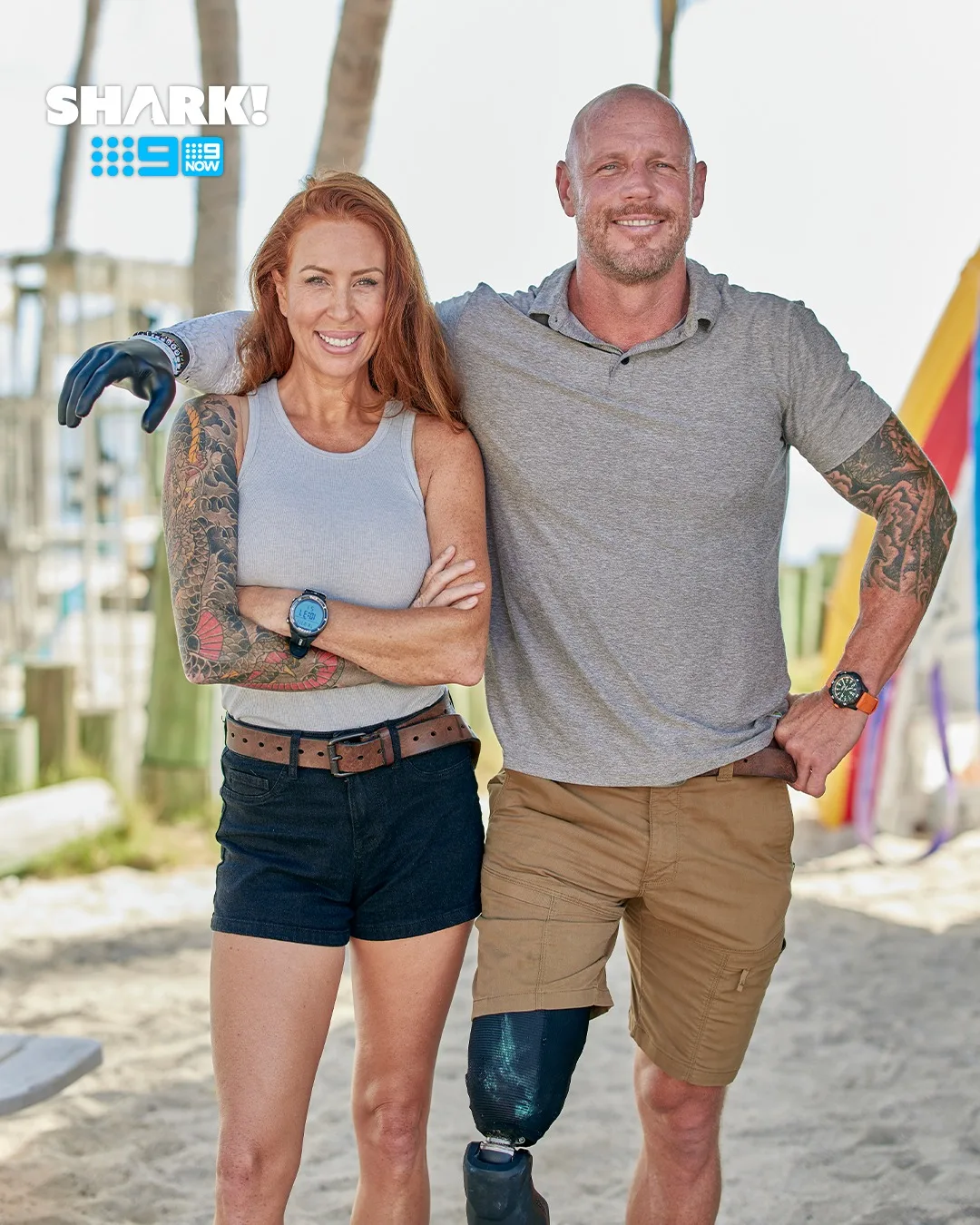 shark hosts Paul de Gelder Annie Guttridge