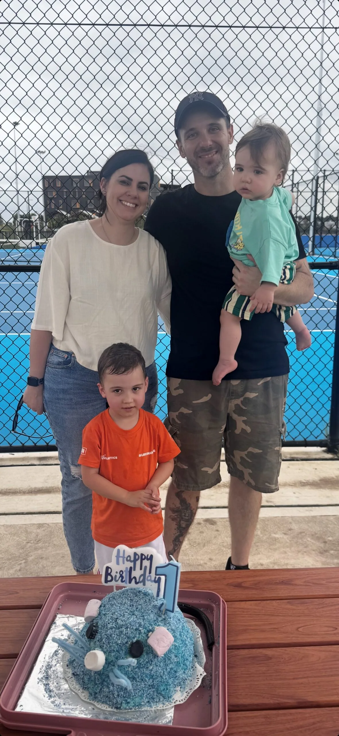 Emma Piccolotto and family