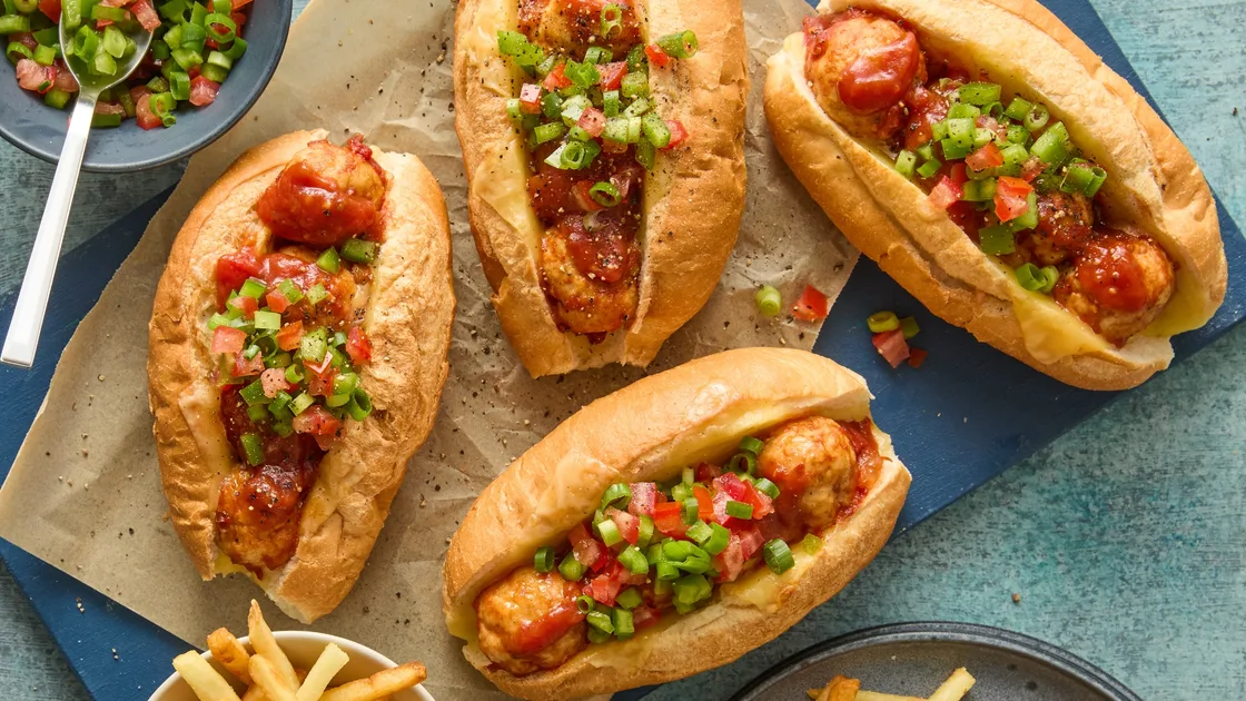 These Cheesy Chipotle Meatball Subs are the best fakeaway feast | New Idea