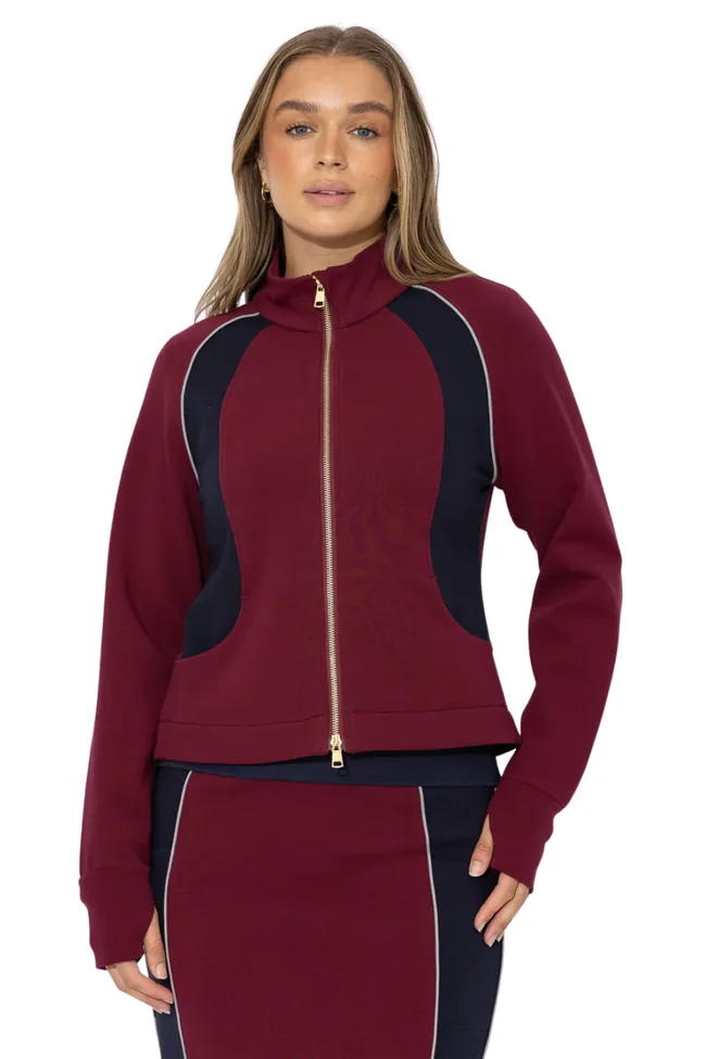 Raspberry Scuba Movement Jacket Motto