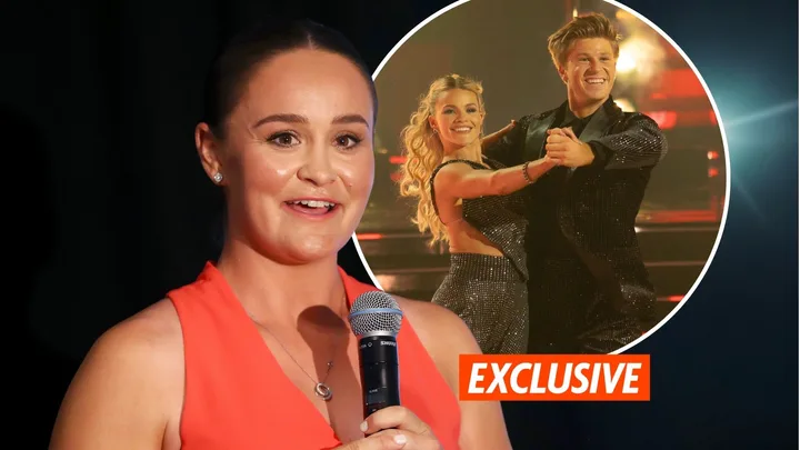 Ash Barty, Robert Irwin and Witney Carson