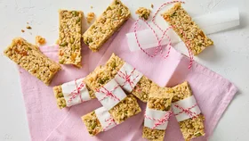 Honey Sesame Apricot Bars