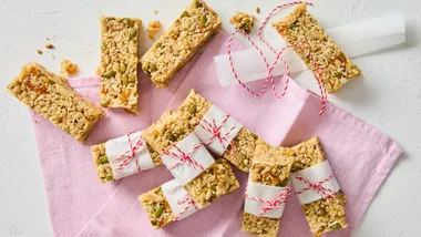 Honey Sesame Apricot Bars