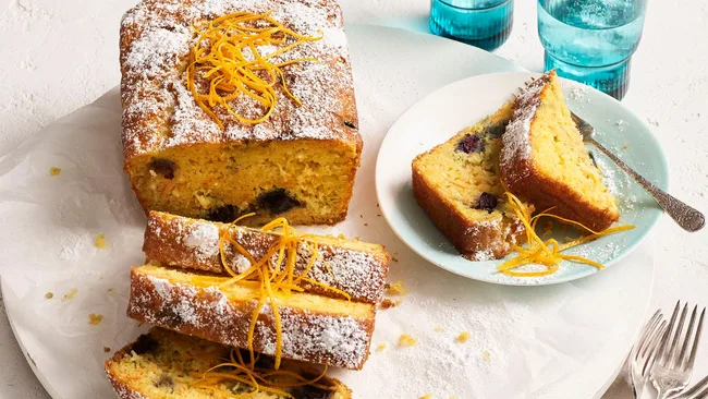 Blueberry Carrot Orange Loaf