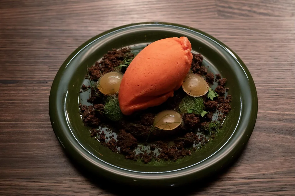 Bella Di Conza MasterChef 2026 capsicum and chocolate dessert