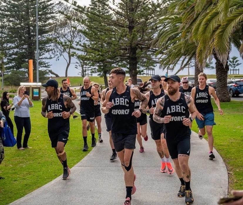 Bradley Dryburgh in 42forCF marathon