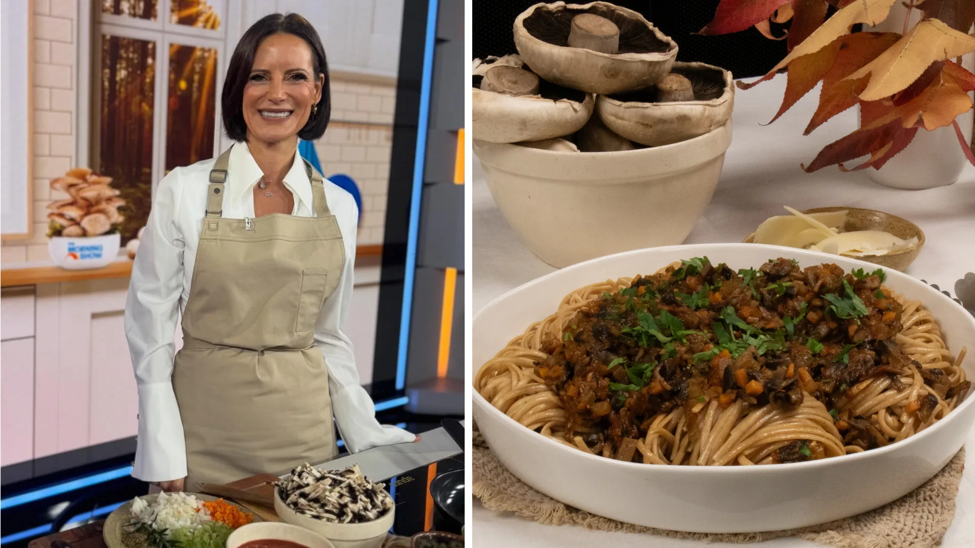 sarah di lorenzo mushroom bolognese