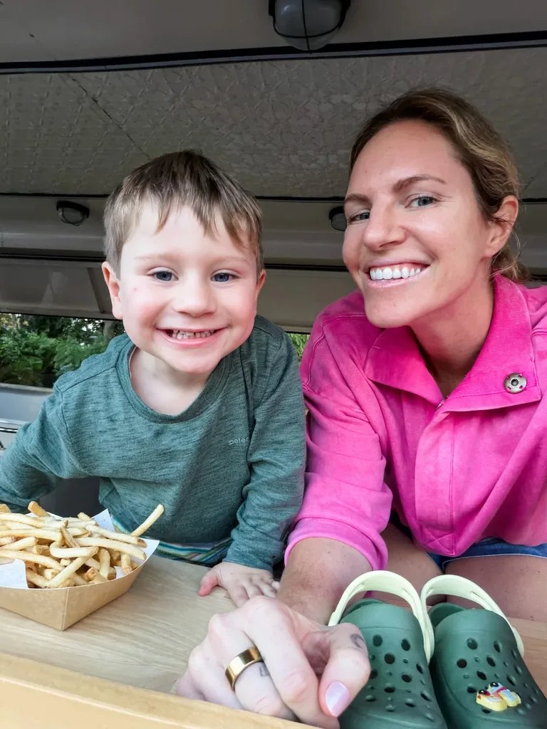 Emily Seebohm son Sampson