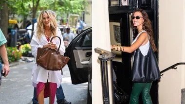 Spotted: 5 slouchy shoulder bags busy celebs wear for errands