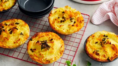 Potato-Topped Greek Lamb Pies