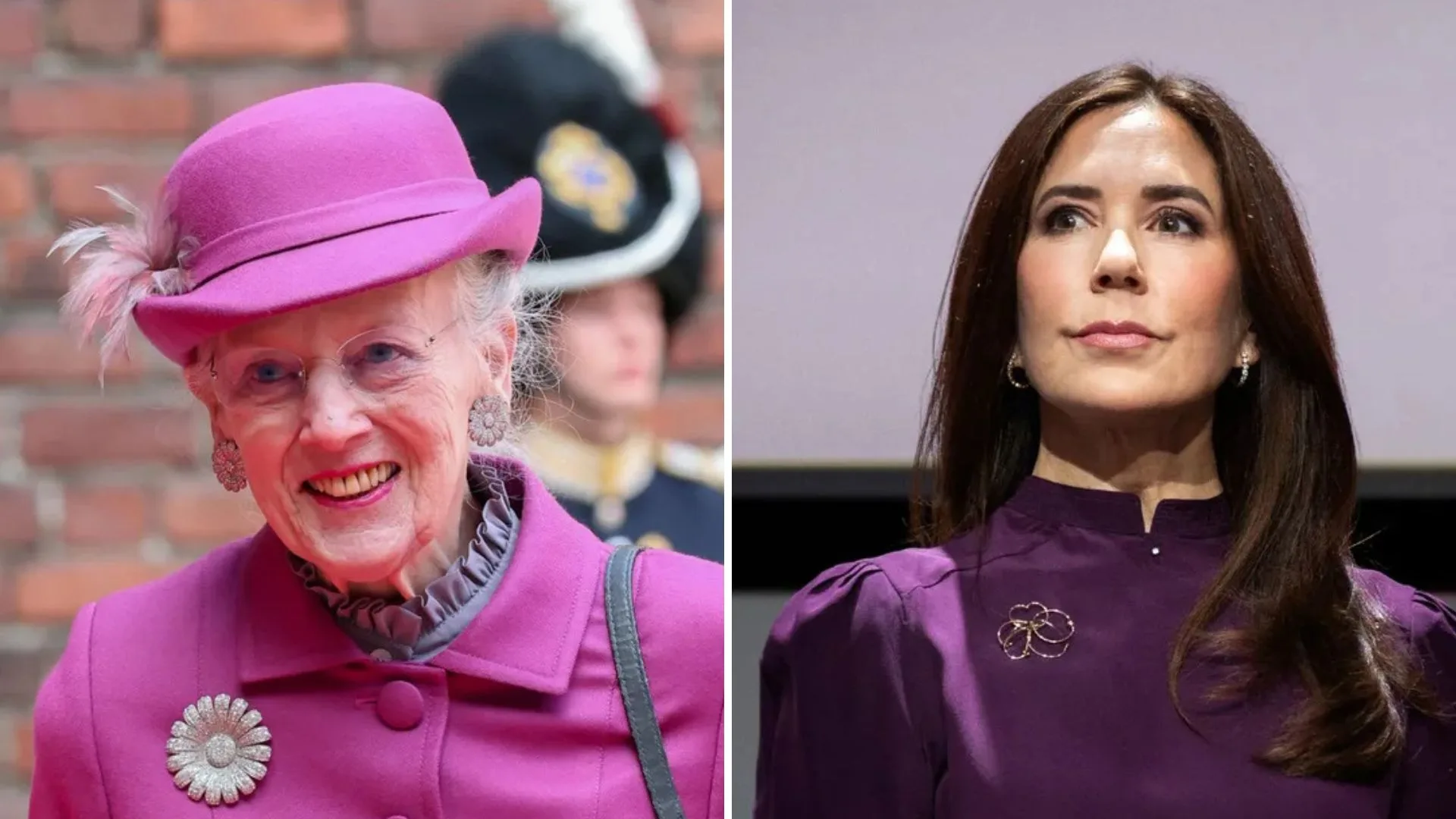 Queen Margrethe and Queen Mary