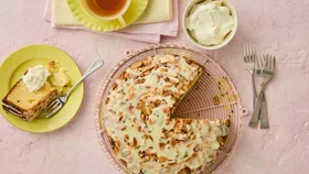 Passionfruit Lemon almond Cake