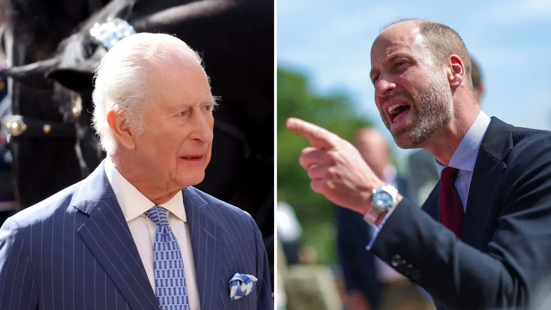 King Charles Prince William 