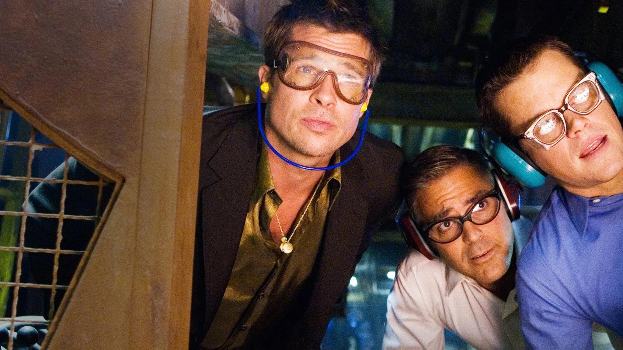 Brad Pitt, George Clooney, Matt Damon