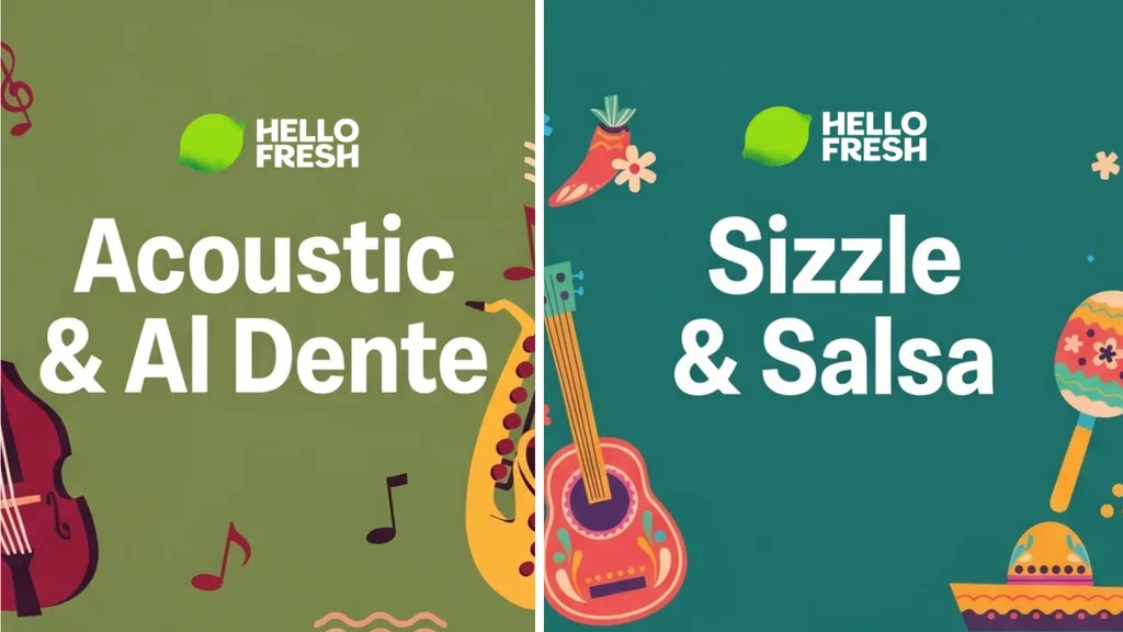 HelloFresh Spotify playlists