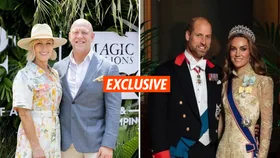 Mike and Zara Tindall and Prince William and Princess Kate