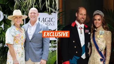 Mike and Zara Tindall and Prince William and Princess Kate