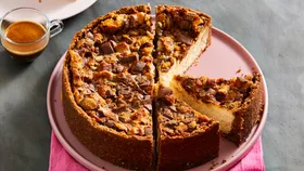 Anzac Crunchie Cheesecake