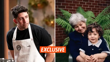 Petro Papathomas MasterChef Australia with his grandmother