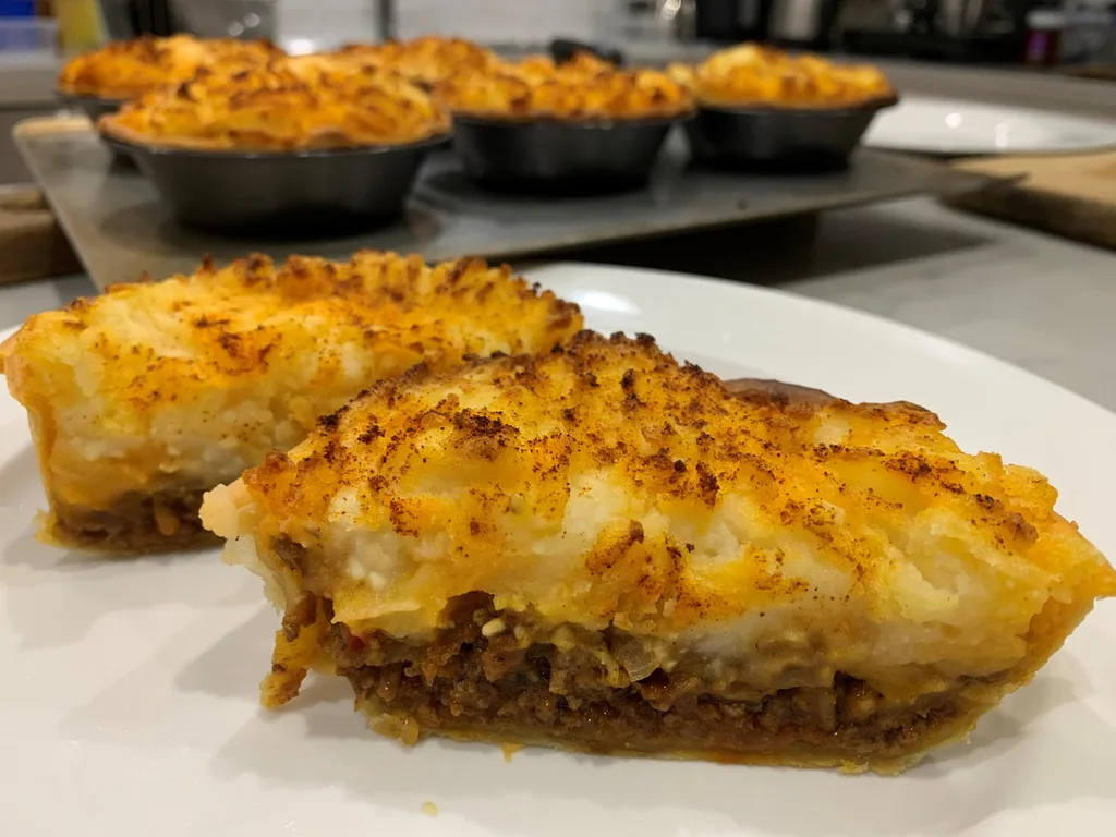 Potato-Topped Greek Lamb Pies