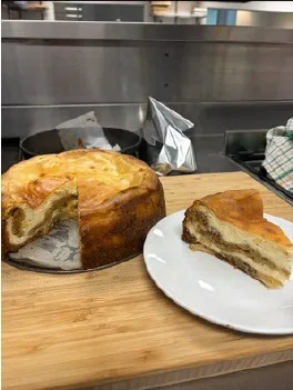 Karen Buckley Hummingbird Cheesecake test