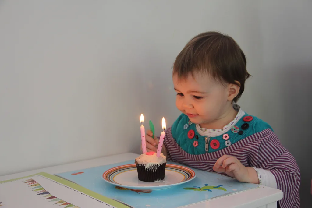 Lucy Mathewson as a baby