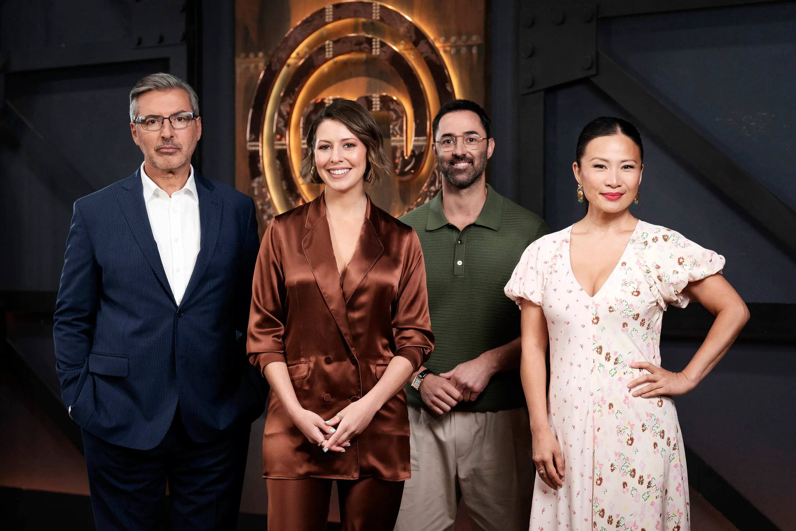 Andy Allen, Poh Ling Yeow, Sofia Levin, and Jean-Christophe Novelli MasterChef