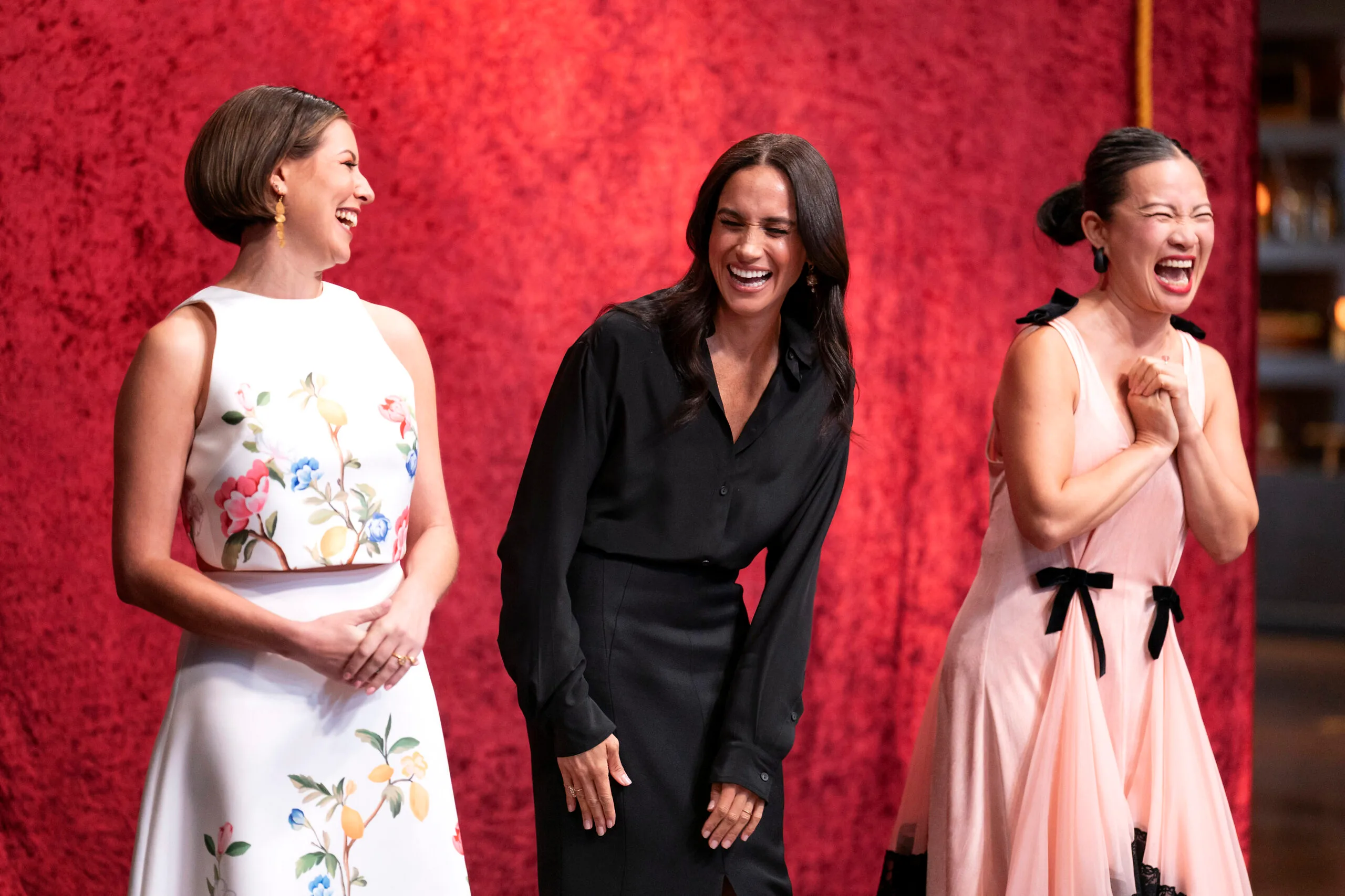 Meghan Markle MasterChef Australia, Sofia Levin and Poh Ling Yeow 