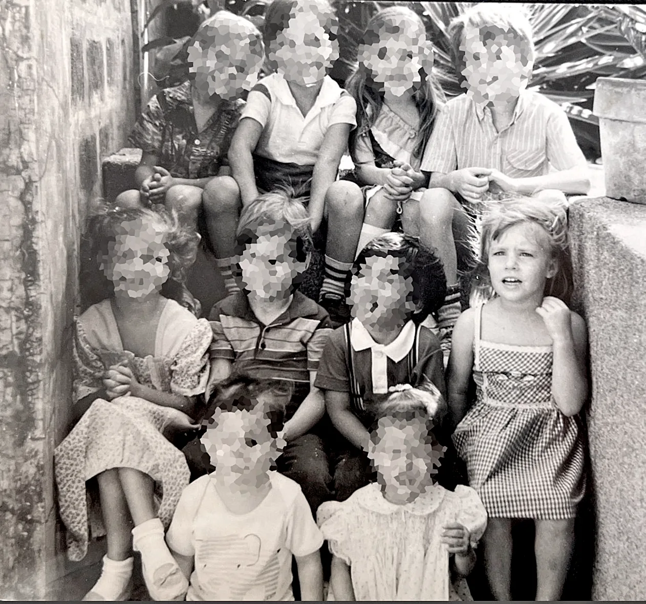 Cult survivor Maria Esguerra as a child
