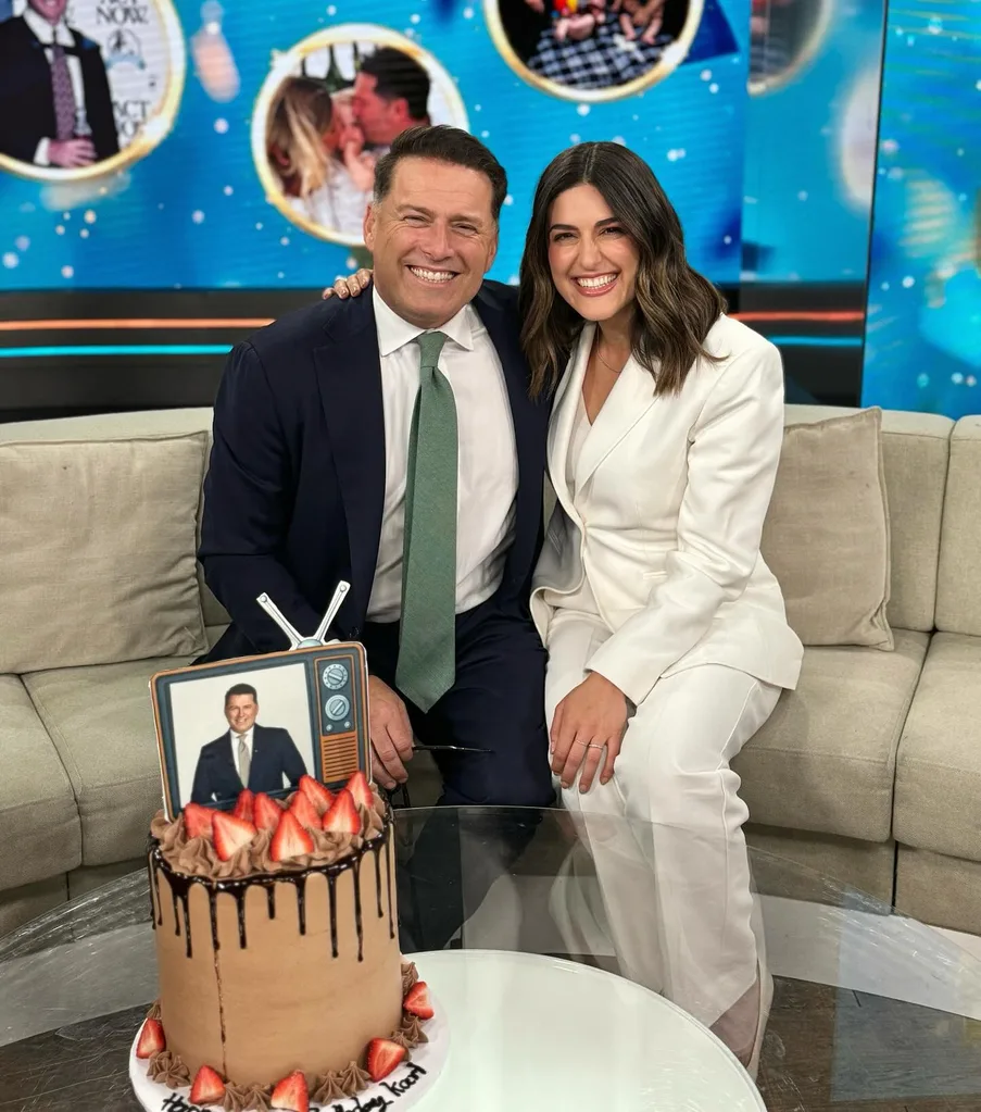 Karl Stefanovic Sarah Abo