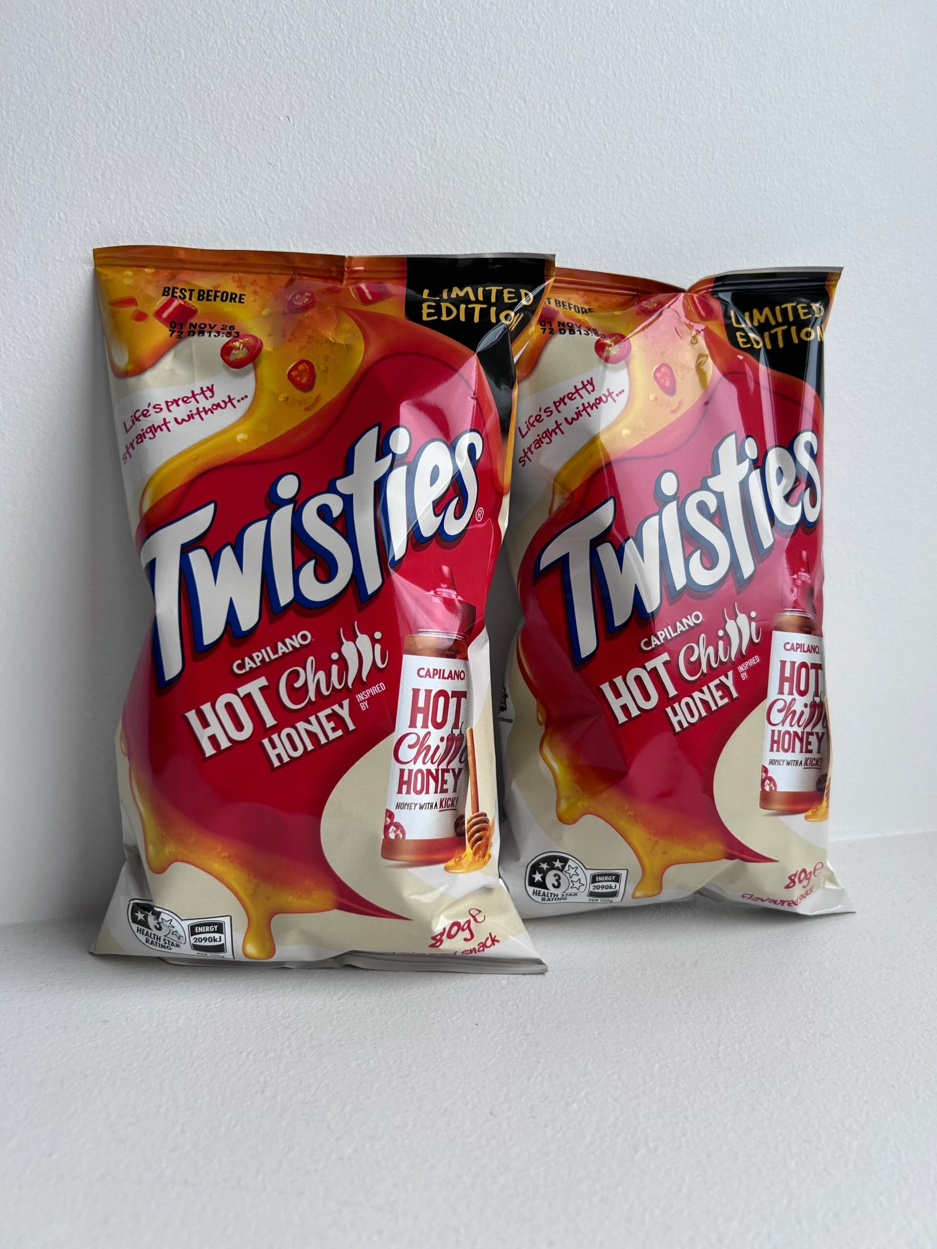 Twisties Hot Chilli Honey 