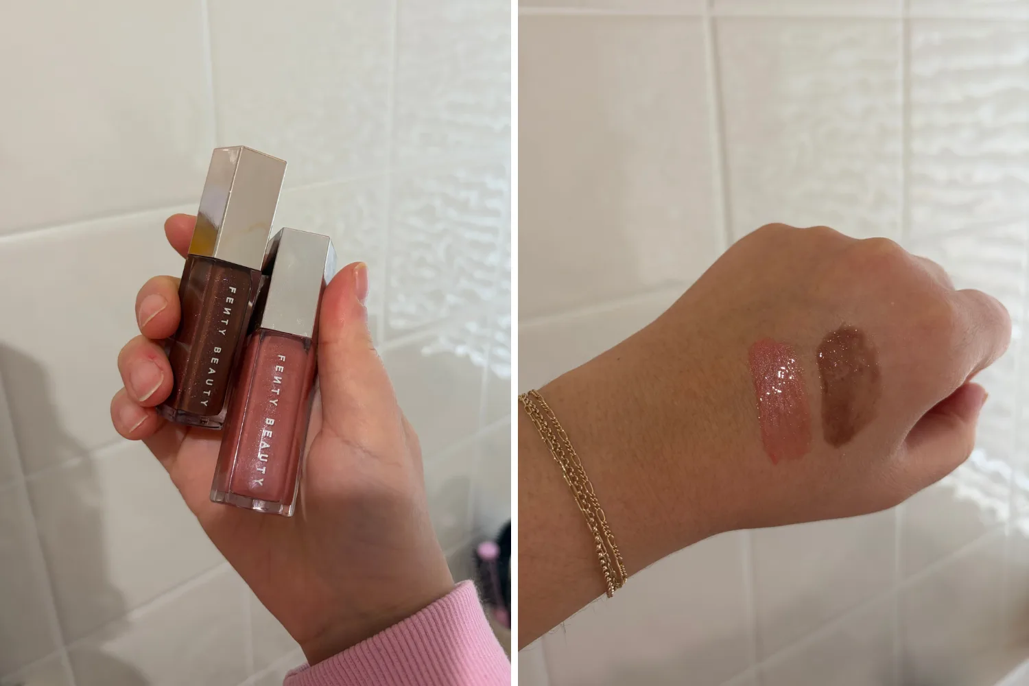 fenty beauty gloss bomb lip luminizers with swatches 