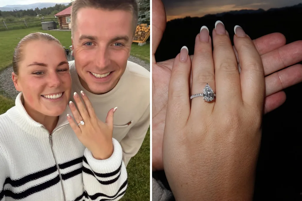 Brooke Warne engaged Alex Heath