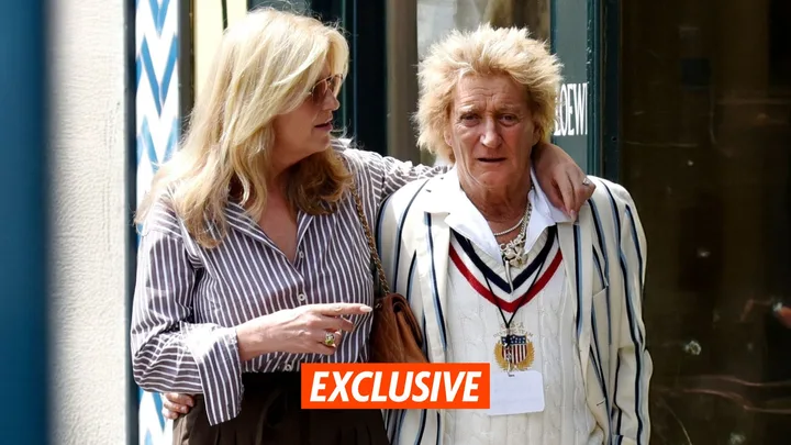 “Those days are over!” Rod Stewart’s wife Penny bans booze after his heart scare