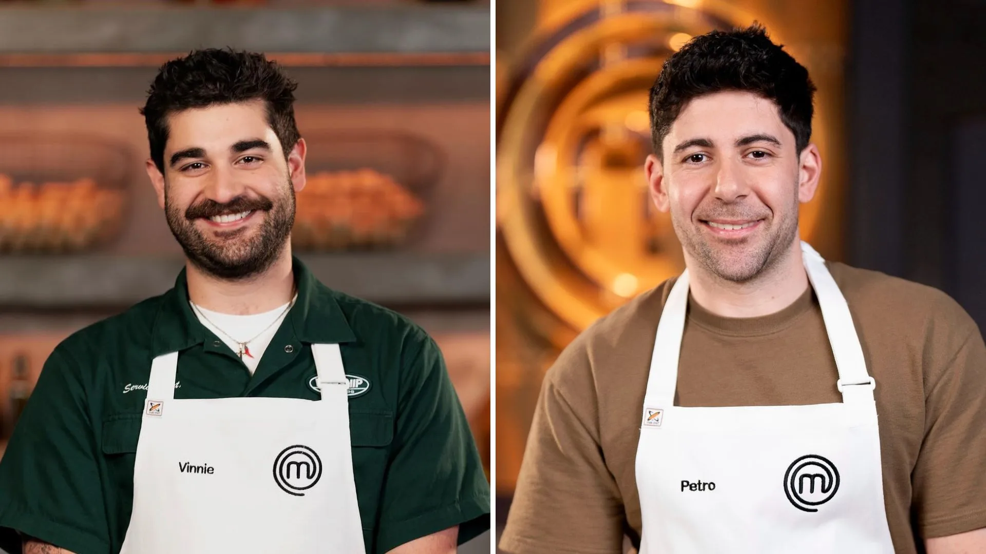 Vinnie Gibaldi and Petro Papathomas MasterChef Australia
