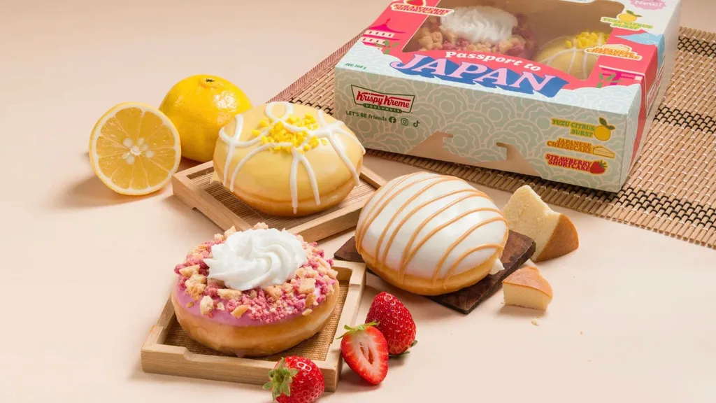 Krispy Kreme Passport to Japan range